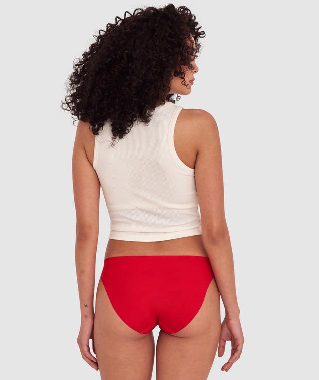 Smooth Comfort Bikini Knicker - Dark Red