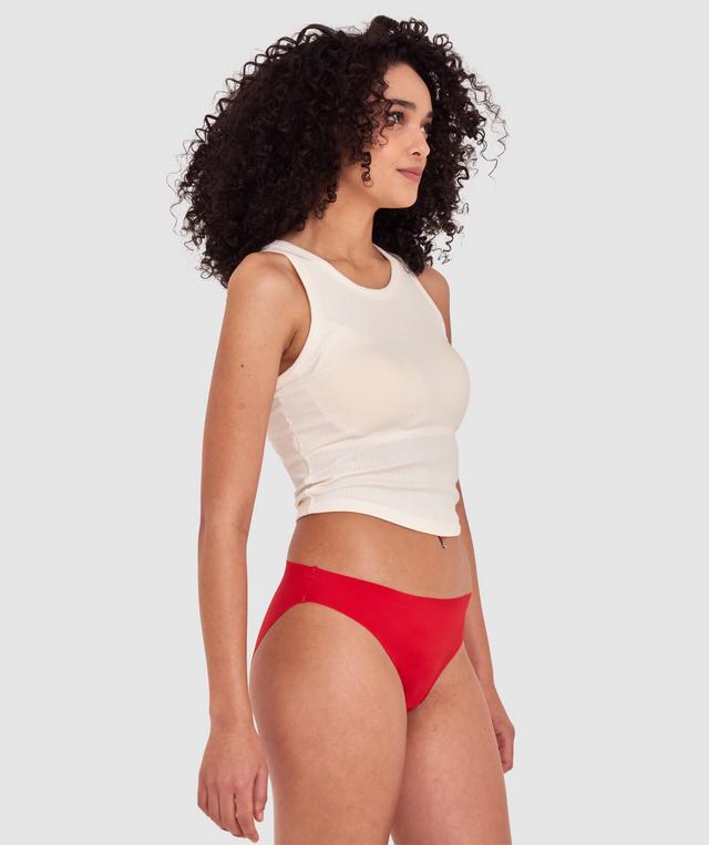 Smooth Comfort Bikini Knicker - Dark Red