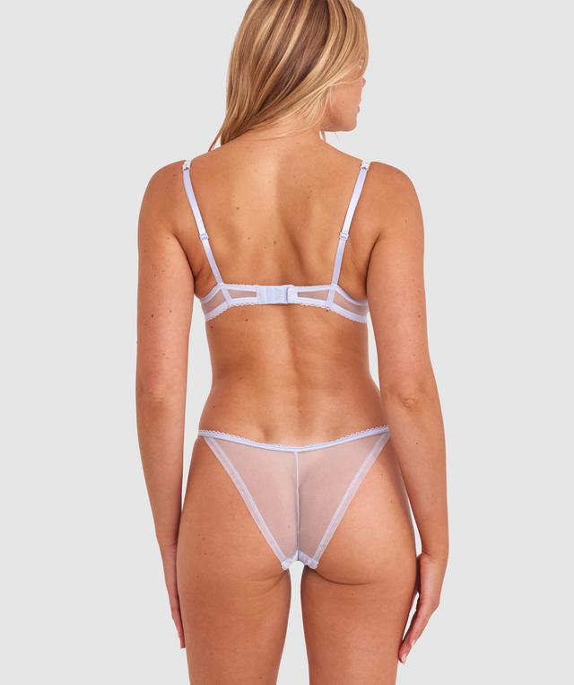 Enchanted Binding Love Unlined Bra - Sky Blue