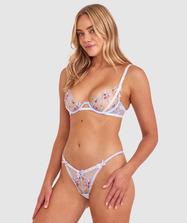Enchanted Binding Love Tanga - Sky Blue