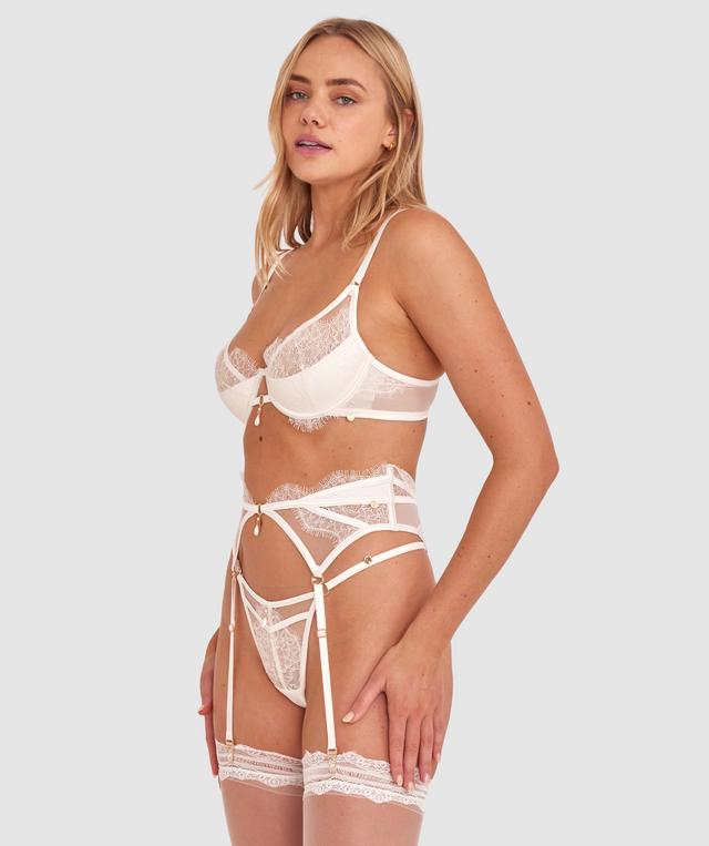 Vamp Eternity Suspender - Ivory