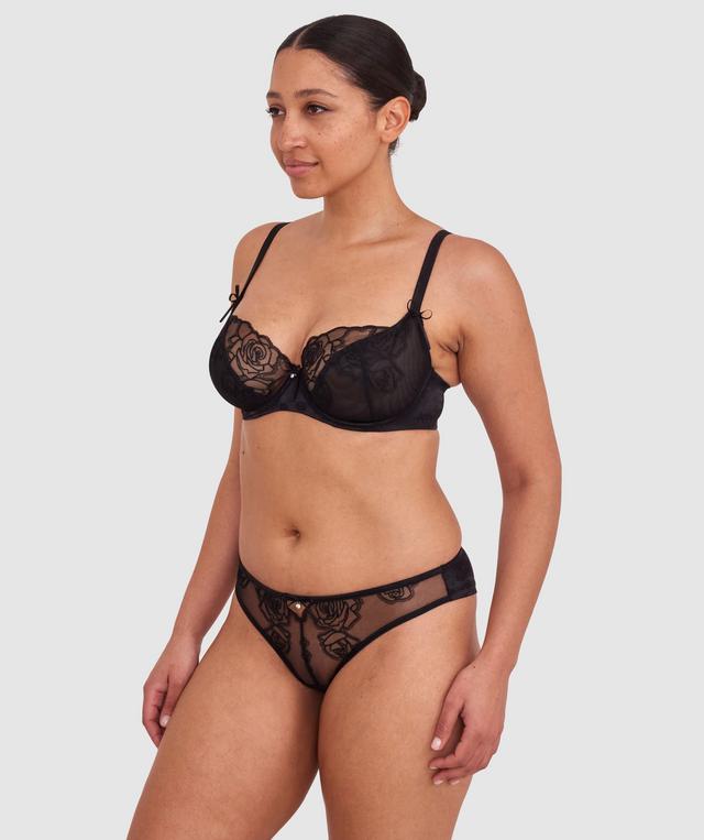 Rosalie Brazilian Knicker - Black