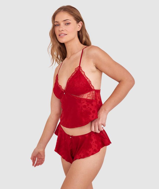 Rosalie Cami - Dark Red 2