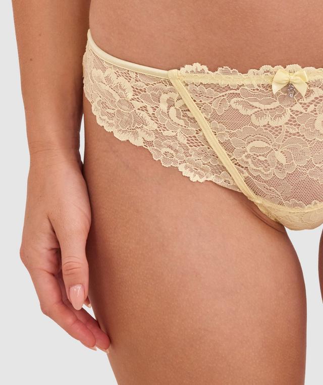 Bethany Essentials Brazilian Knicker - Yellow