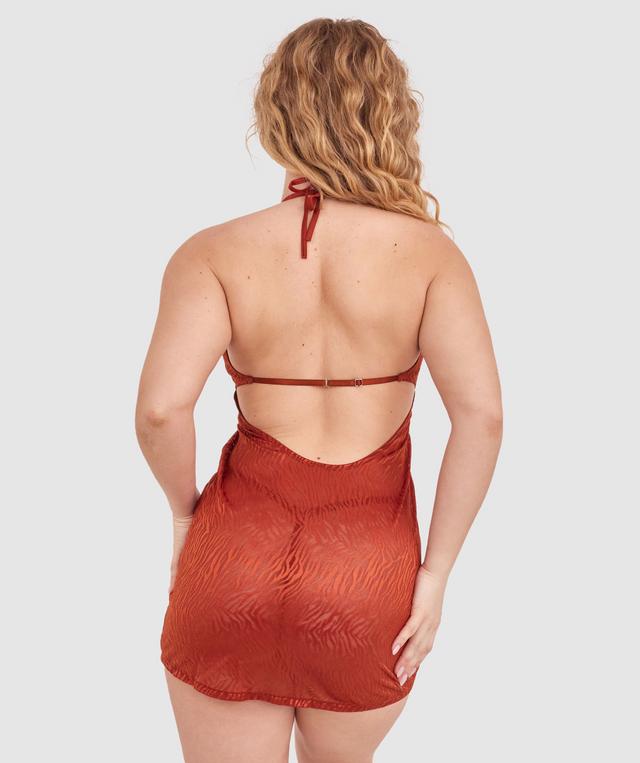 Night Games Wild Delight Slip - Rust