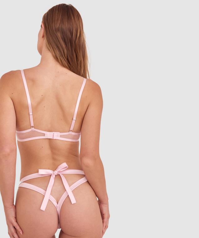 Night Games Candy Shop Ouvert Brief - Blush Pink
