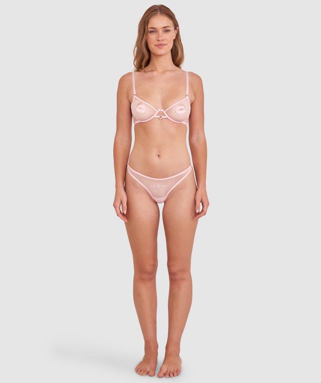 Night Games Candy Shop Ouvert Brief - Blush Pink