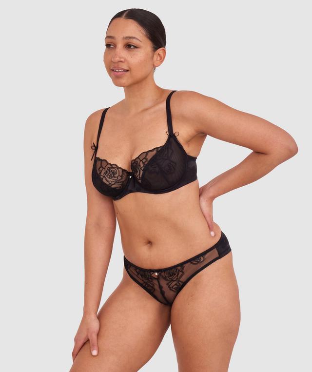 Rosalie Full Cup Bra - Black