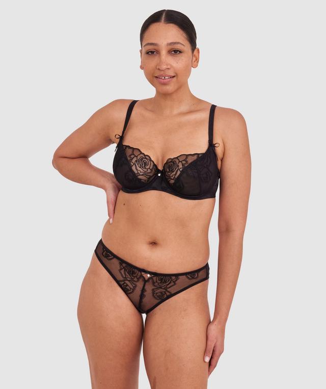Rosalie Full Cup Bra - Black