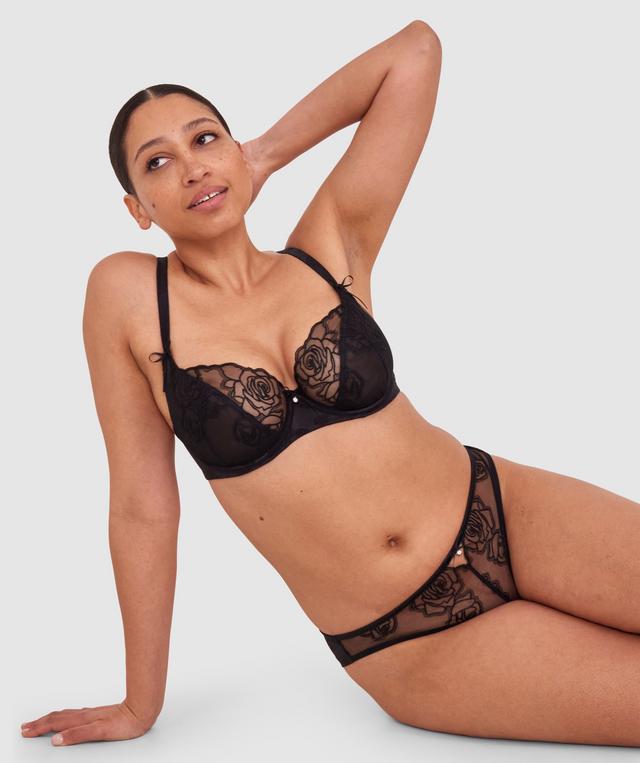 Rosalie Full Cup Bra - Black