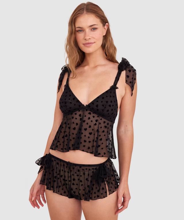 Maisie French Knicker - Black
