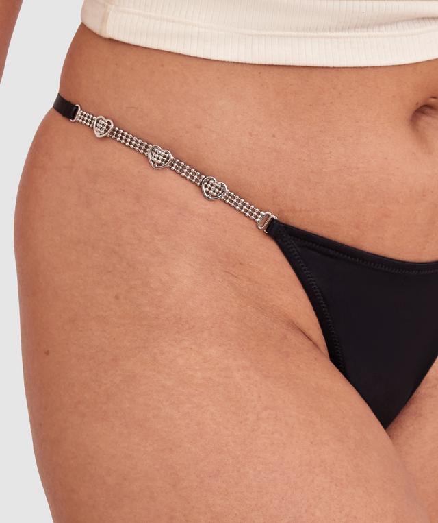 Night Games That Girl 2 Piece Knicker Set - Black