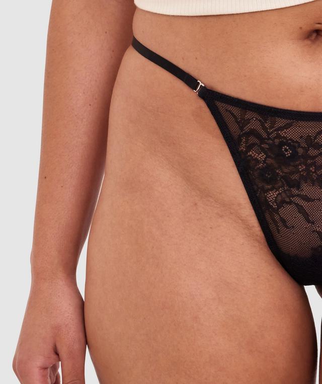 Night Games That Girl 2 Piece Knicker Set - Black