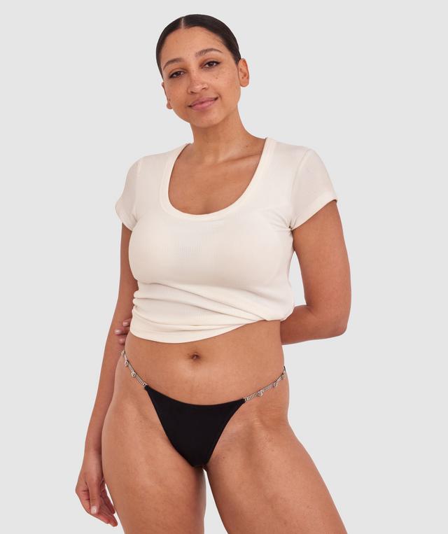 Night Games That Girl 2 Piece Knicker Set - Black
