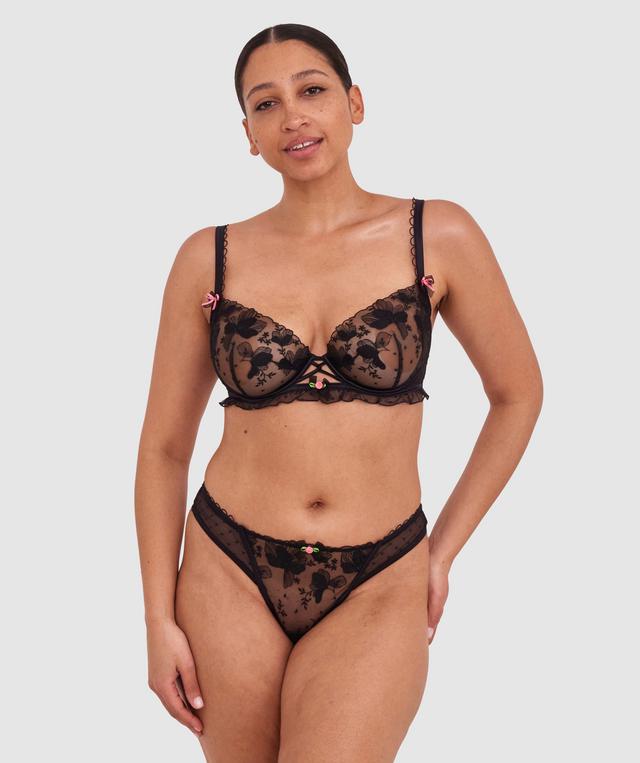 Enchanted Desdemona Bra - Black