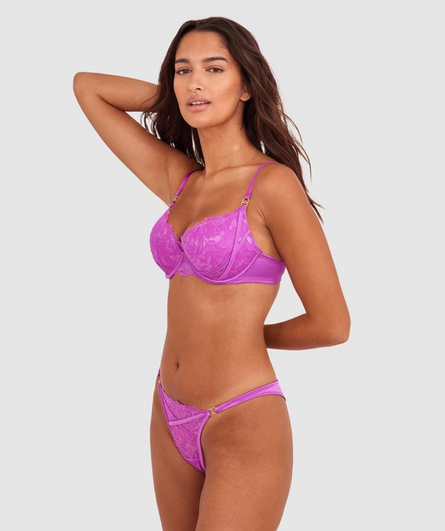 Narelle Lightly Lined Bra - Purple