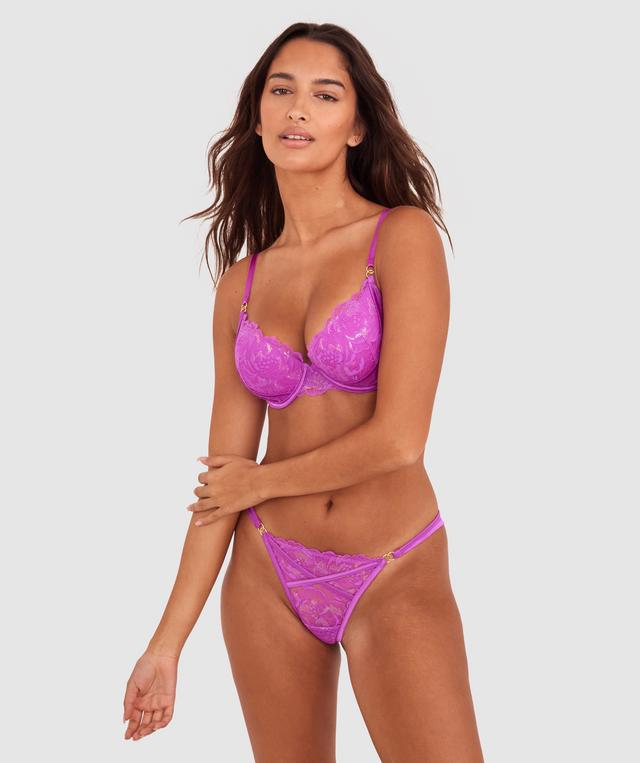 Narelle Lightly Lined Bra - Purple