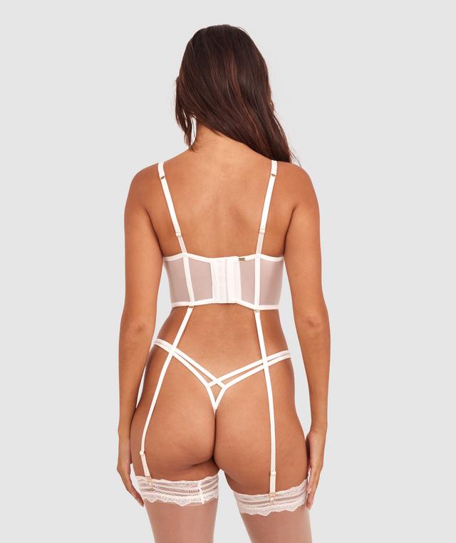 Vamp Strung Up Unlined Delight Corset - Ivory