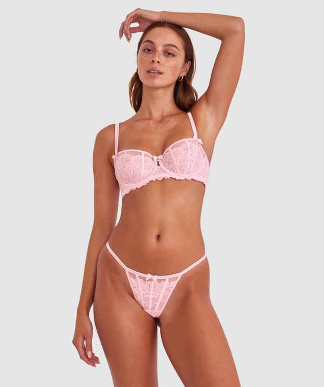 Bethany Underwire Bra - Pale Pink