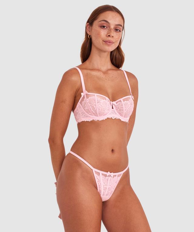 Bethany Underwire Bra - Pale Pink