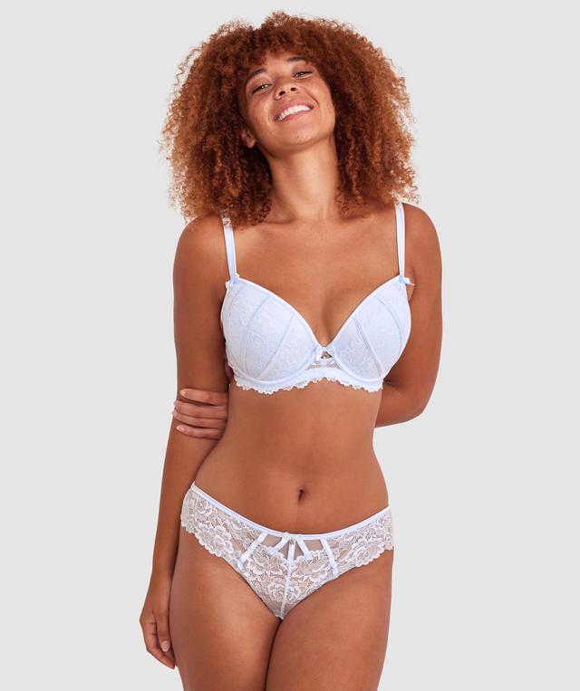 Bethany Brazilian Knicker - Pale Blue