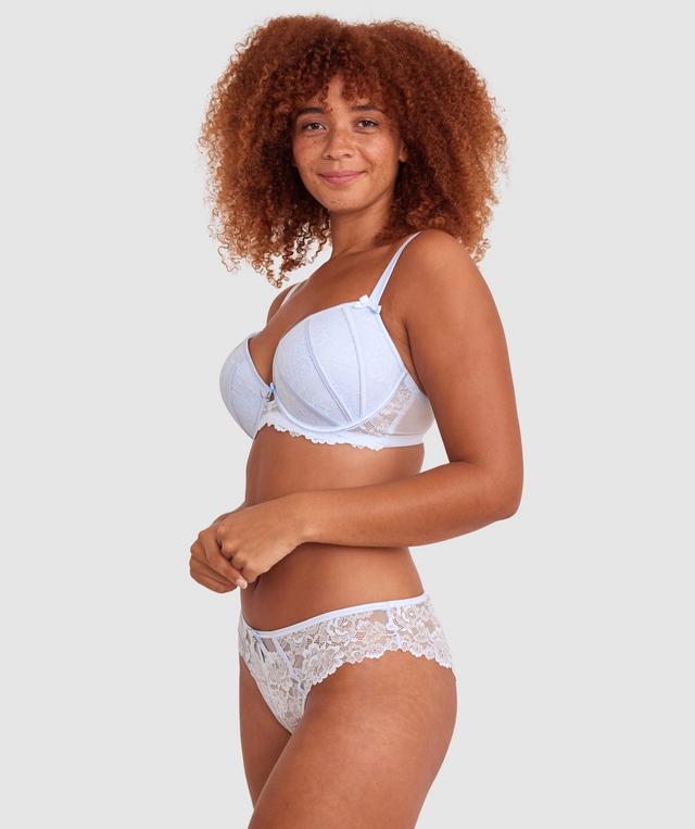 Bethany Brazilian Knicker - Pale Blue