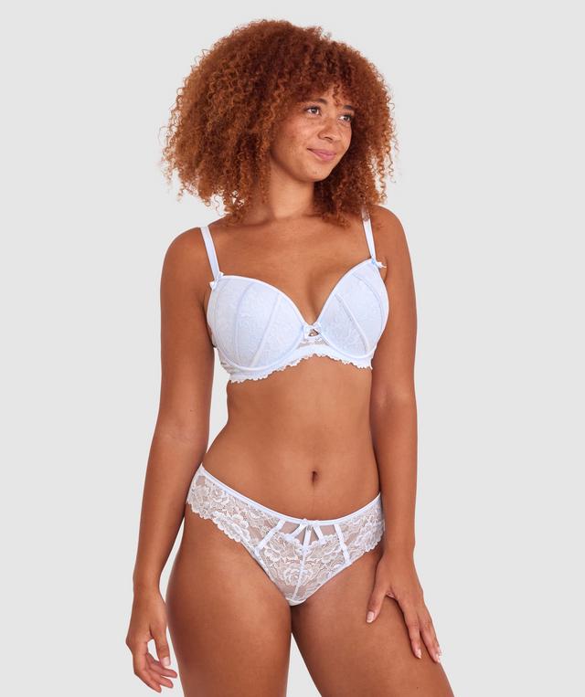 Bethany Brazilian Knicker - Pale Blue