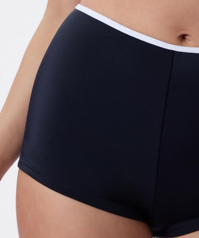 Skye Shortie Swim Bottom - Black