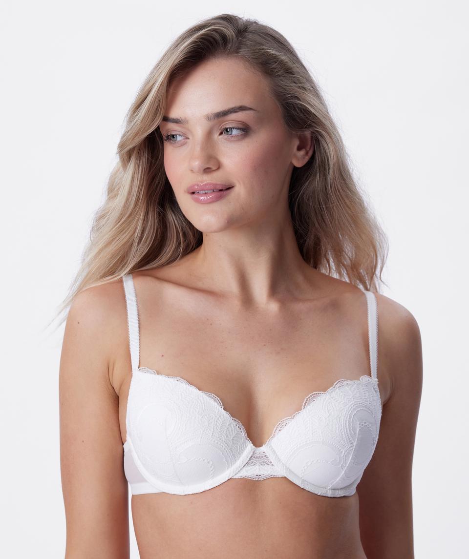 Arya Lightly Lined Bra - Ivory