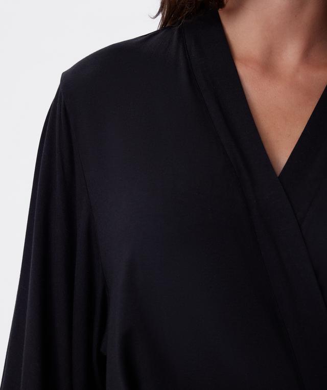 Selene Short Wrap - Black