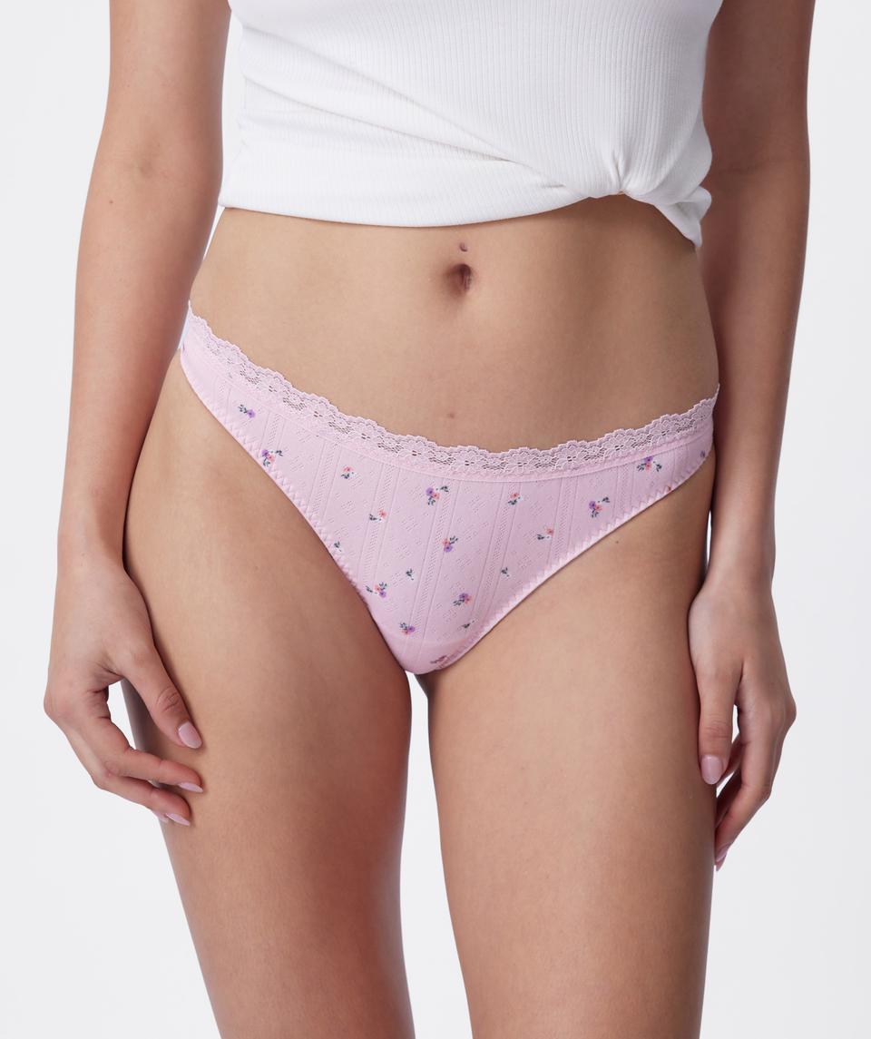 Alba G String - Print Ditsy Floral