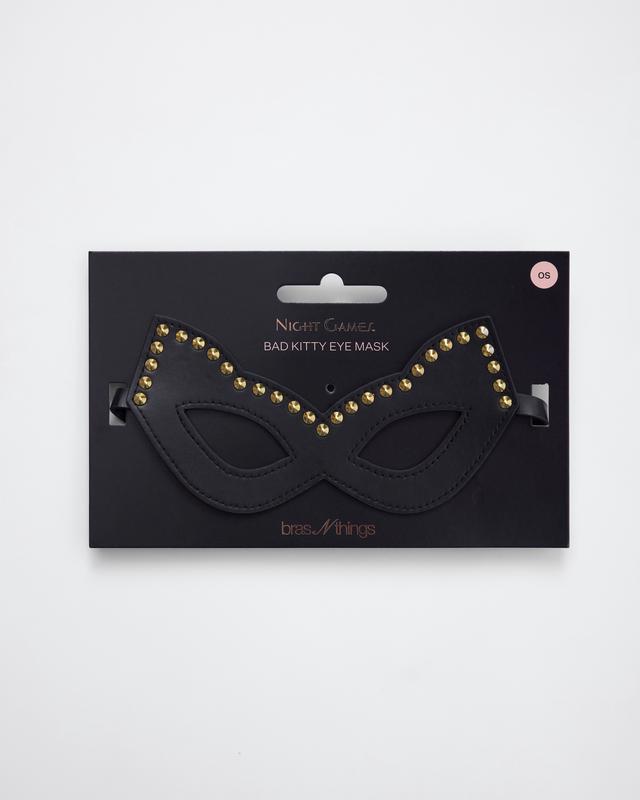 Night Games Bad Kitty Eyemask - Black