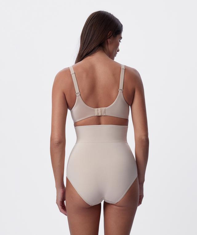 Base Layers High Waist Full Brief - Nude 2