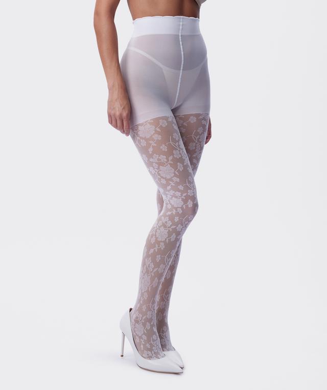 Lace Tights - Ivory