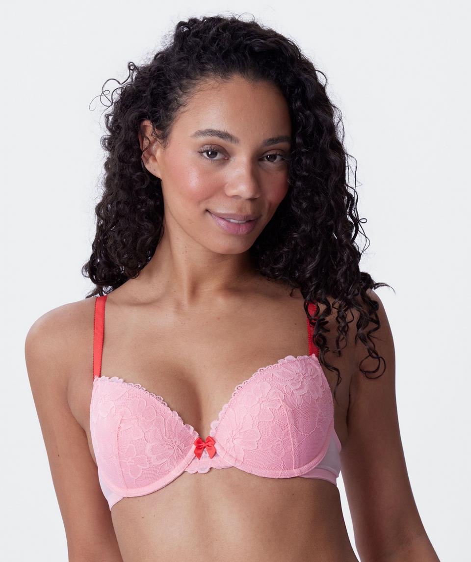 Isla Lightly Lined Bra - Light Pink