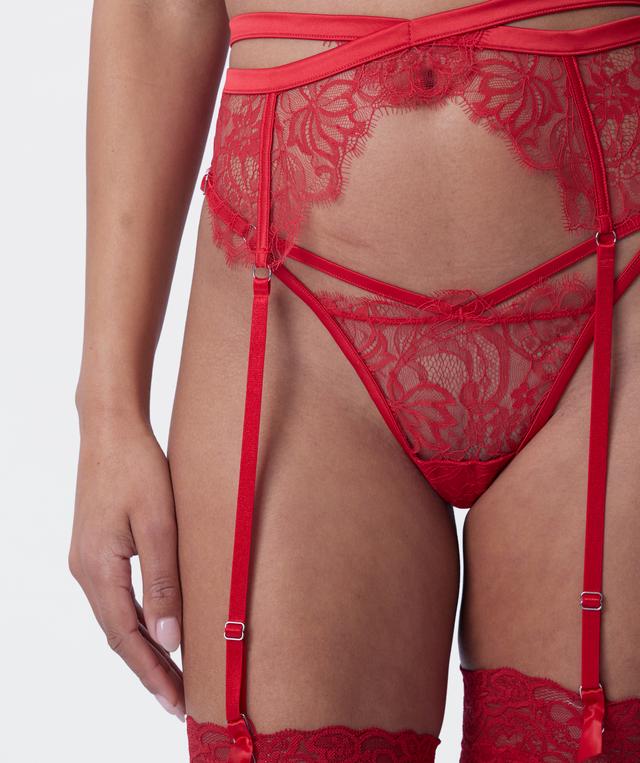 Night Games Wrap Me Up Suspender - Red