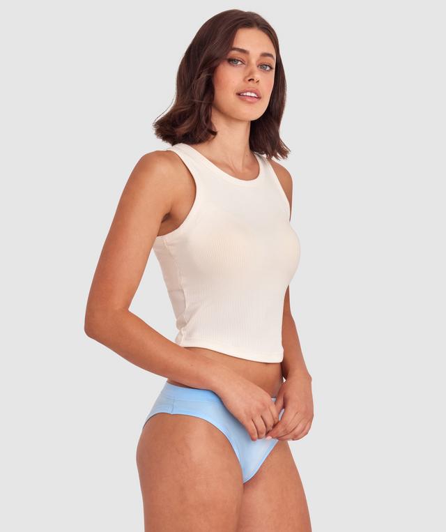 Body Bliss Brazilian Knicker - Light Blue
