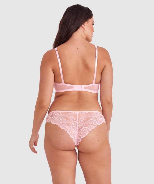 Bethany Push Up Bra - Pale Pink