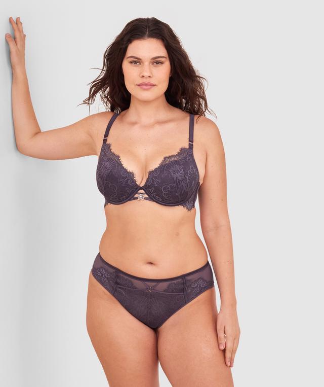 Ingrid Lightly Lined Bliss - Dark Grey