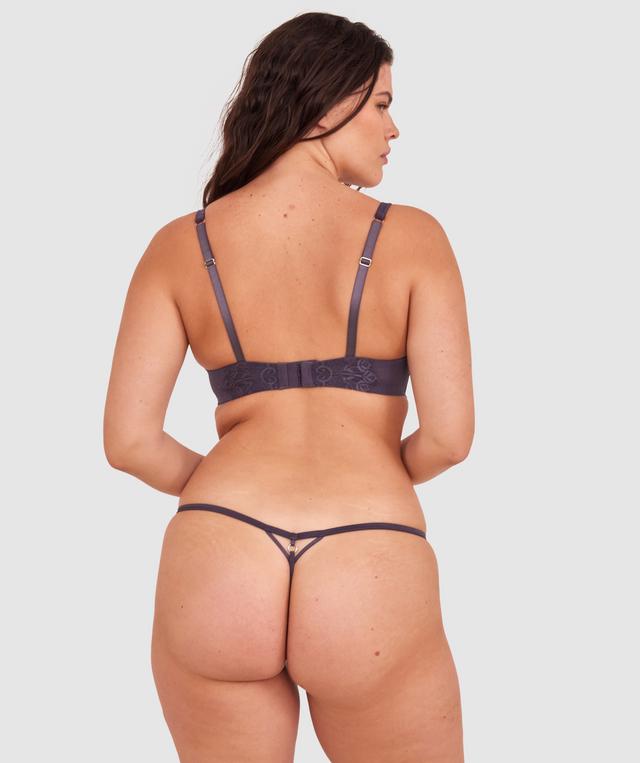 Ingrid String - Dark Grey