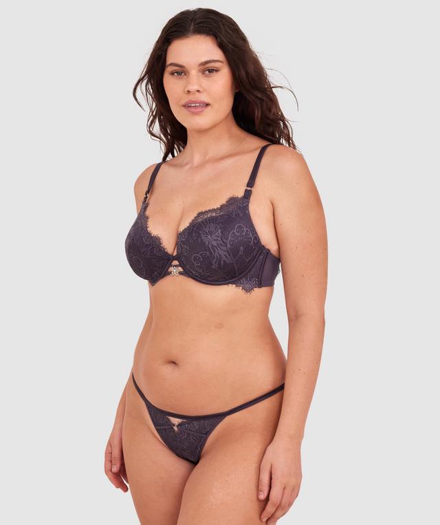 Ingrid String - Dark Grey