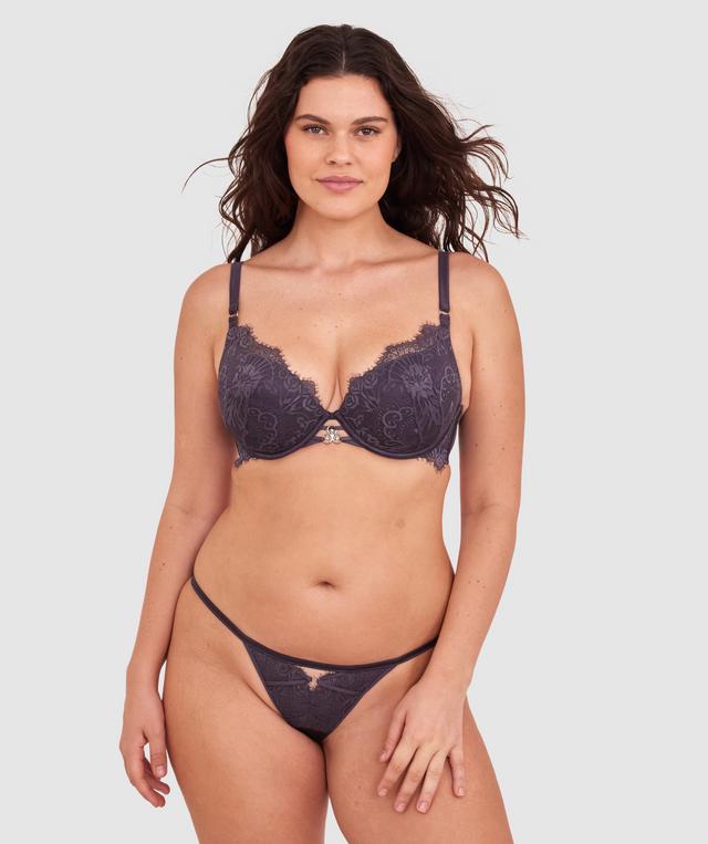 Ingrid String - Dark Grey