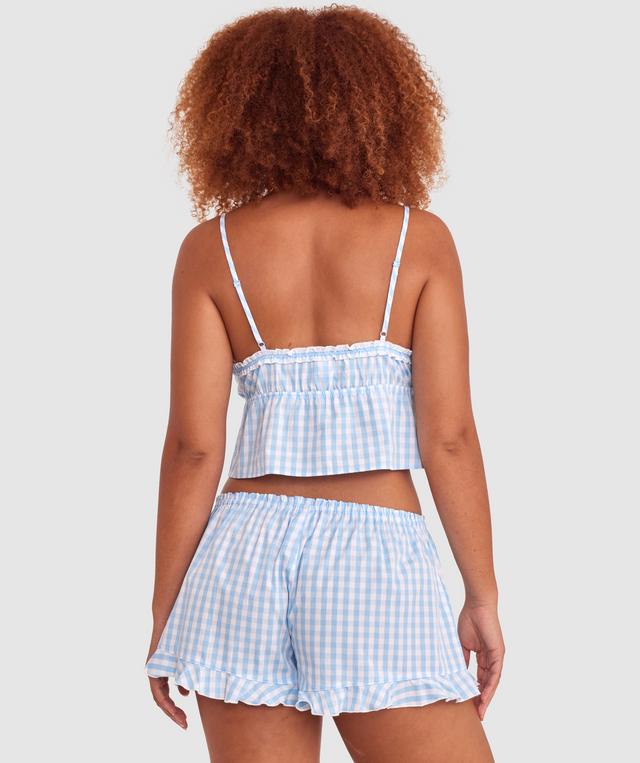 Dorothy Cami - Print Check/Blue