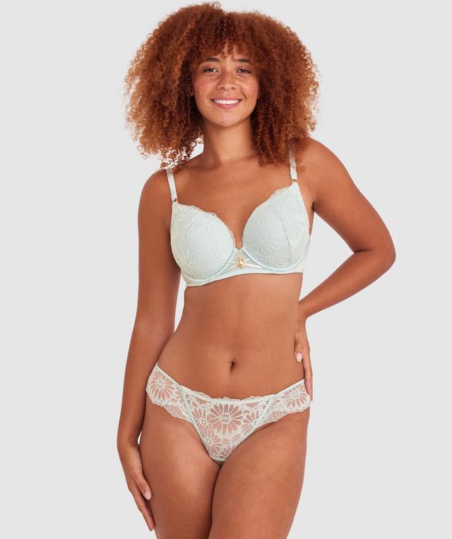 Floriane Brazilian Knicker - Mint Green