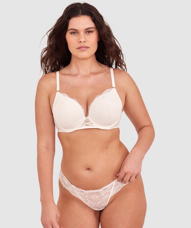 Floriane Full Cup Bra-Ivory