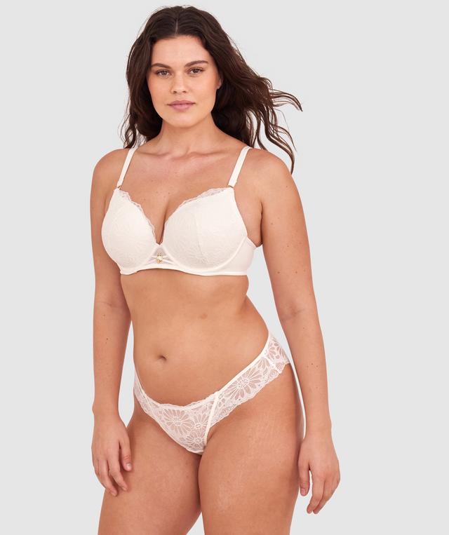 Floriane Full Cup Bra-Ivory