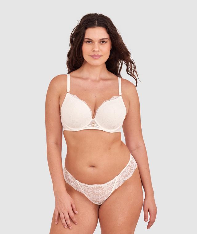 Floriane Full Cup Bra-Ivory