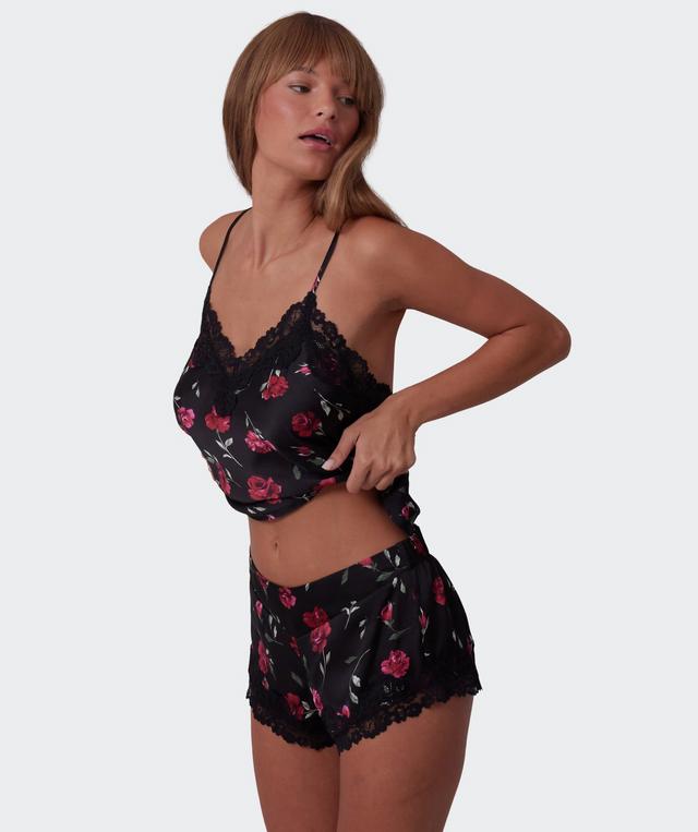 Bethany Cami - Print Floral/Black