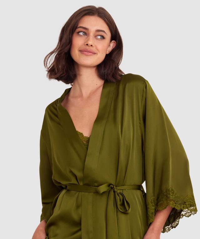 Bethany Short Wrap - Khaki