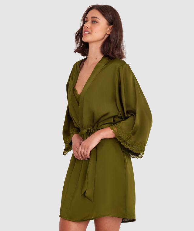 Bethany Short Wrap - Khaki